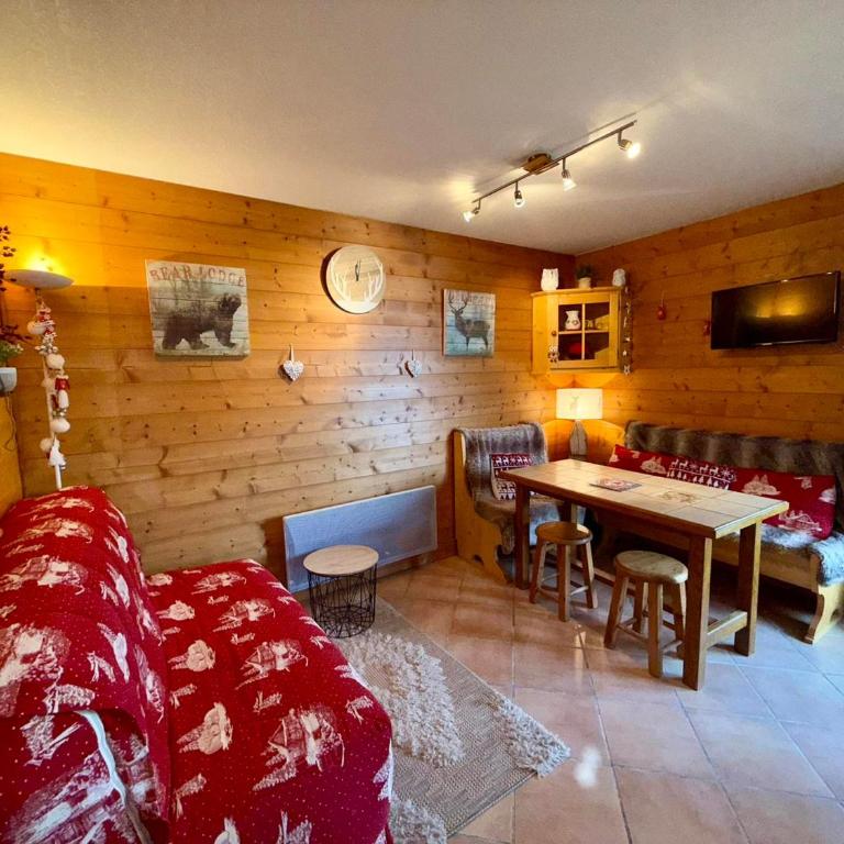 Mignon 2 pièces aux Saisies pour 4 pers, balcon - FR-1-293-416 - Appartement - 1