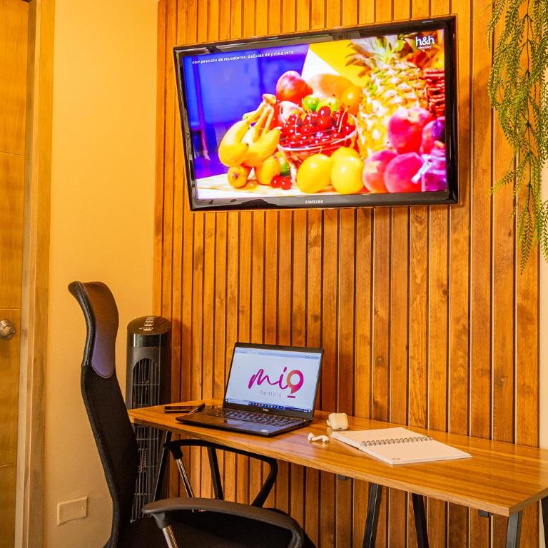 Edificio La Frontera - Vista El Poblado Free Parking & Wifi Recep 24 h - Suite con balcón - 7