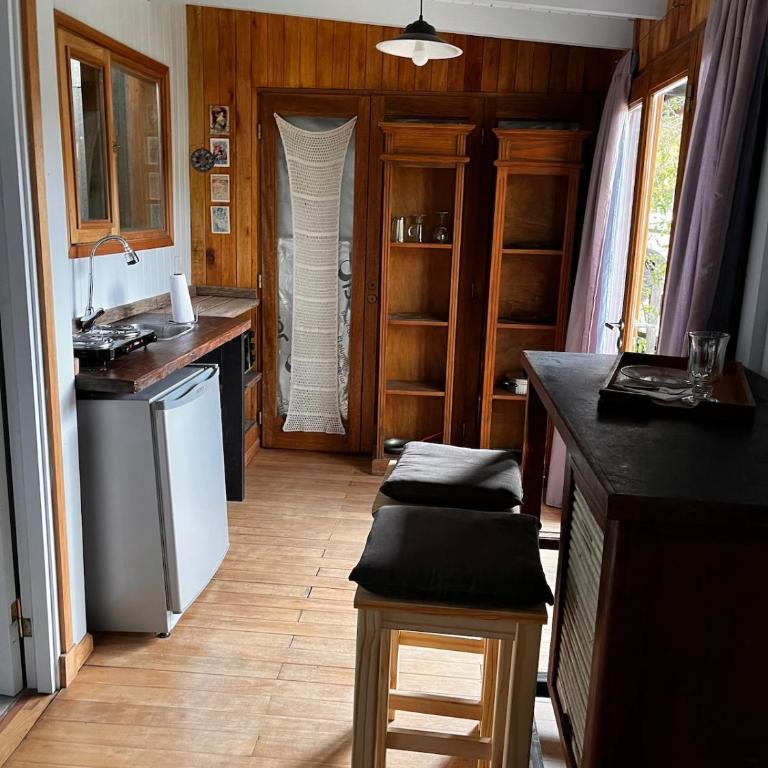 Cabaña vista a la sierra rodeada de verde - Casa con 1 dormitorio - 13