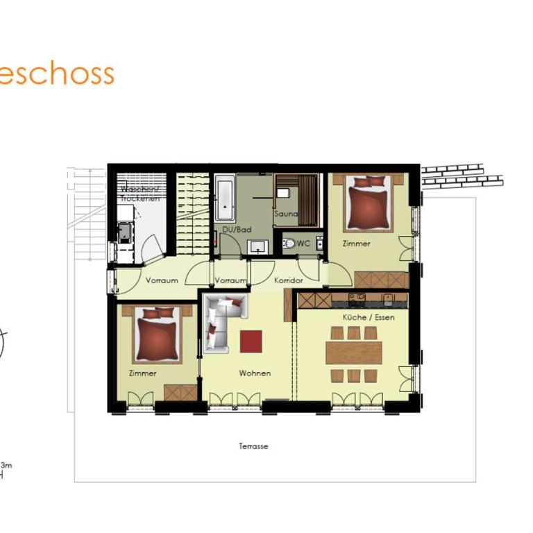 Apartment Fortuna 3.5 - Griwarent AG - Apartment - 21