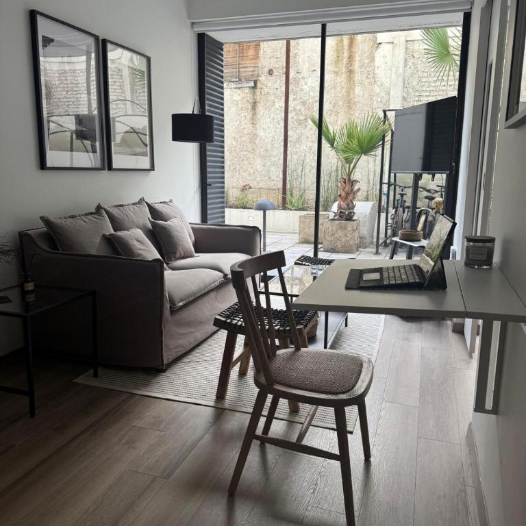 Acogedor y Exclusivo departamento Lastarria check in 24h - One-Bedroom Apartment - 4