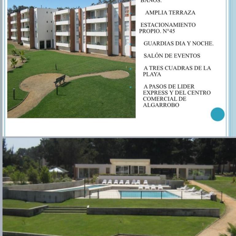 Departamento con piscina en condominio WIFI frente a la playa - Two-Bedroom Apartment - 1