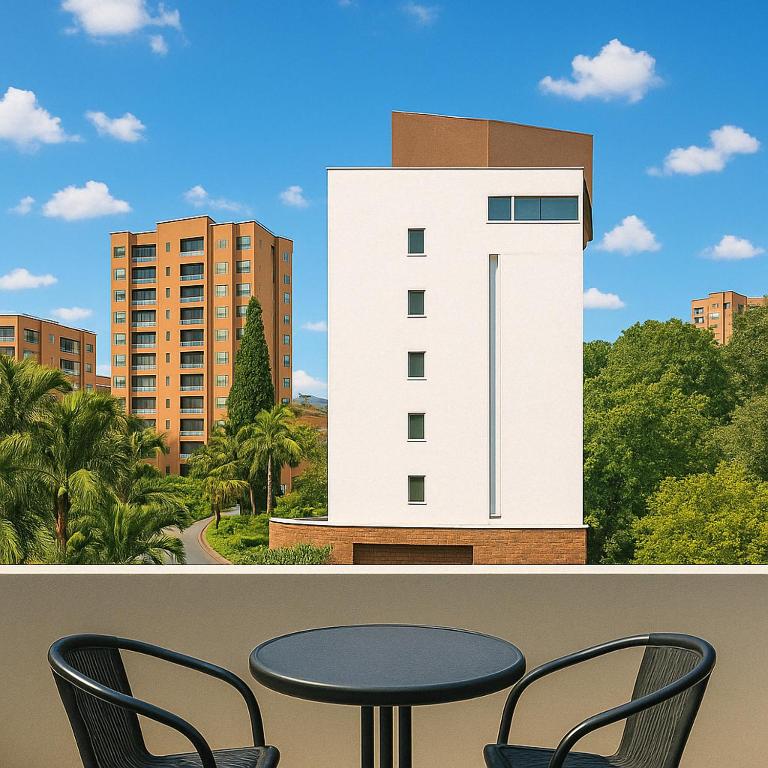 Edificio La Frontera - Vista El Poblado Free Parking & Wifi Recep 24 h - Suite con vistas a la montaña - 4