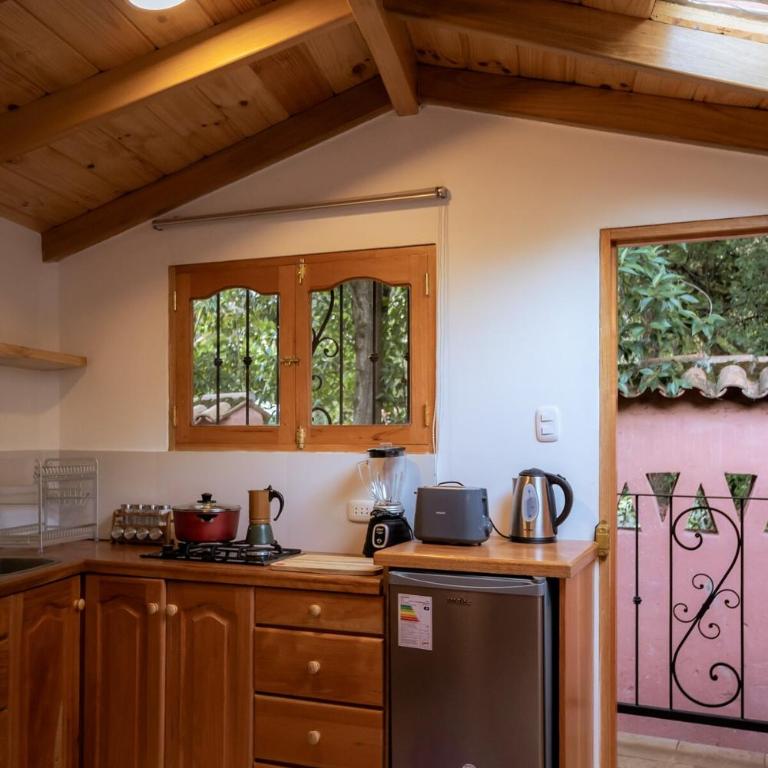 Tiny house con tina medicinal - One-Bedroom Chalet - 14