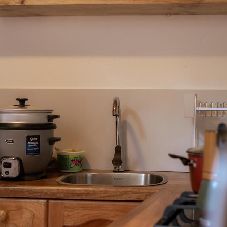 Tiny house con tina medicinal - One-Bedroom Chalet - 34