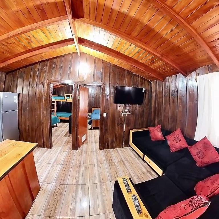 Cabaña con tinaja y vista al lago en Panguipulli - Two-Bedroom House - 4