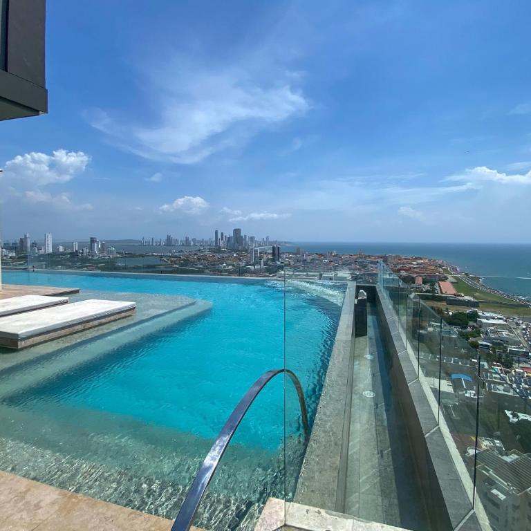Cartagena WOW Ocean View, Rooftop Pool, Gym & Desk - Apartamento de 2 dormitorios - 10