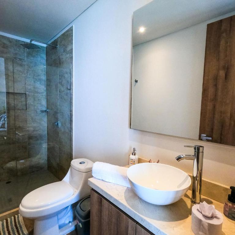 Cartagena WOW Ocean View, Rooftop Pool, Gym & Desk - Apartamento de 2 dormitorios - 6