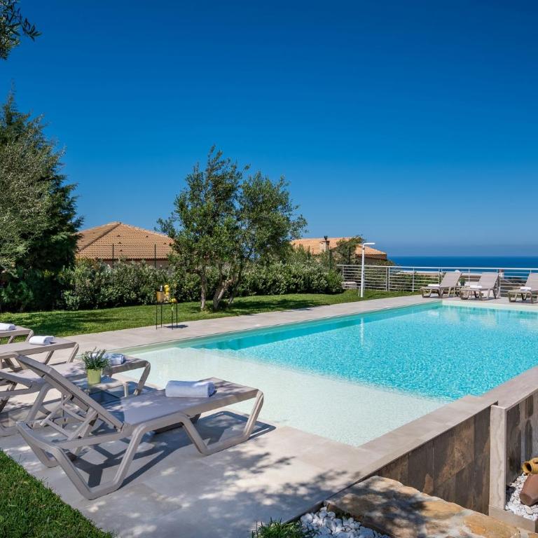Villa Maria con piscina e vista mare 12 posti letto - Villa with Private Pool - 23