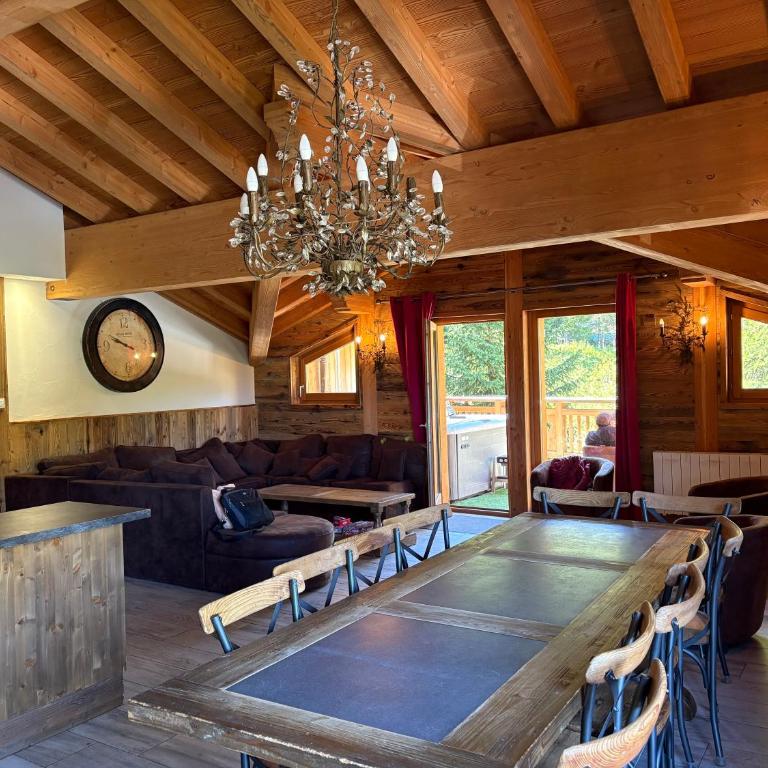 Les gémeaux- Plagne 1800- 100m des pistes- sauna privatif - Appartamento - 2