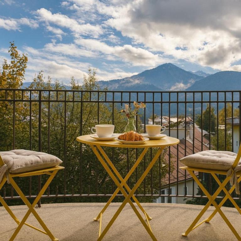 Four Seasons Getaway - Apartment mit Blick auf die Berge - 11