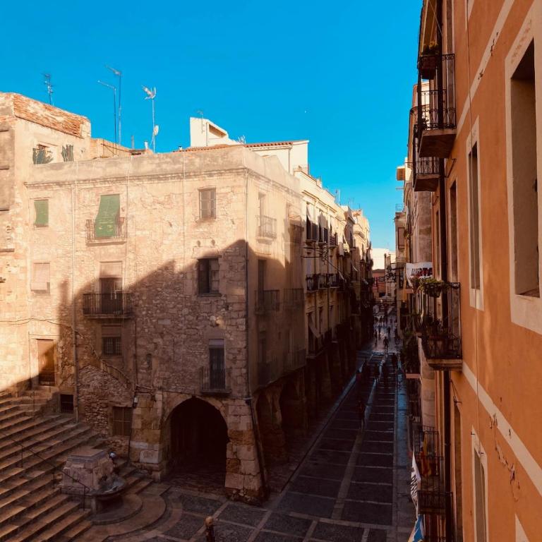 Pintoresco Apto con vistas Catedral Tarragona - Apartamento de 1 dormitorio - 3