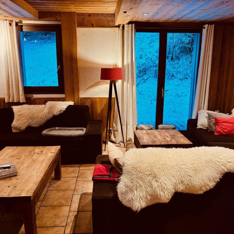 Fabulous chalet La Plagne - ski in-ski out - Sauna with Mont Blanc view - Chalet - 9