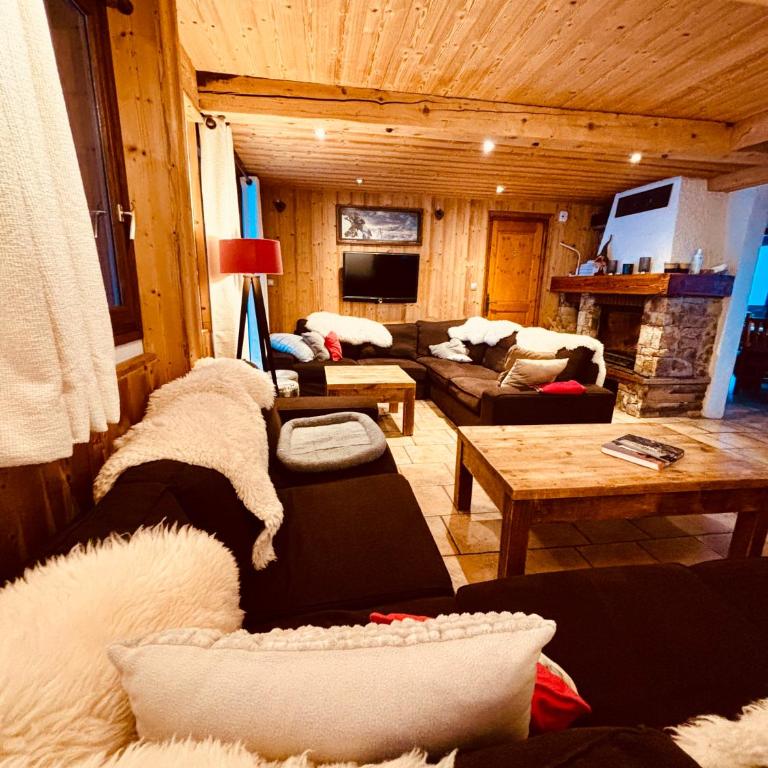 Fabulous chalet La Plagne - ski in-ski out - Sauna with Mont Blanc view - Chalet - 3