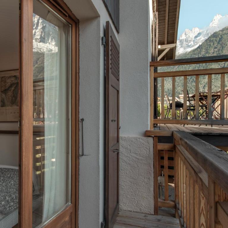 Le Refuge des Pecles, chalet avec vue Mont-Blanc - Chalet - 16