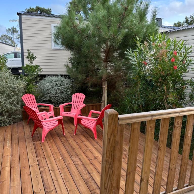 Camping Les Viviers Siblu au Cap Ferret - Mobilhome cosy - Mobile Home - 6