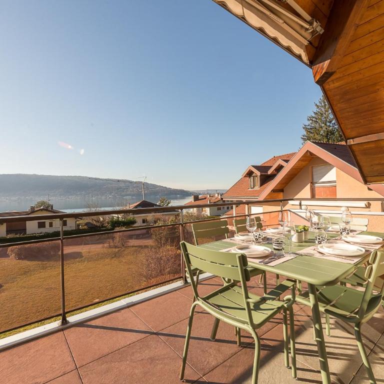 Le Duplex Plage - 2 ch, terrasse vue lac - Apartment mit Seeblick - 16