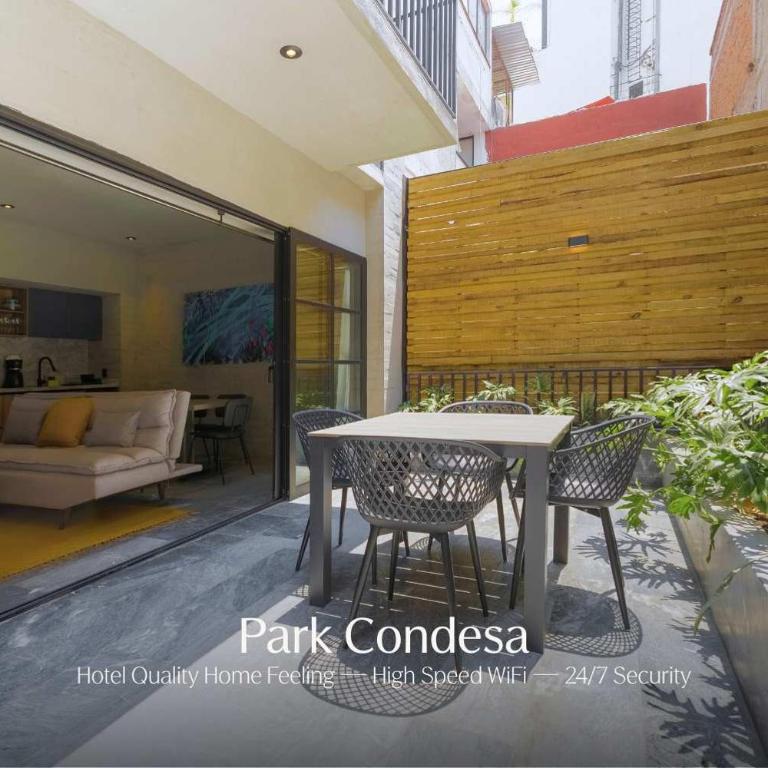 Capitalia Photographic Patio in Condesa w Gym - Apartamento - 1