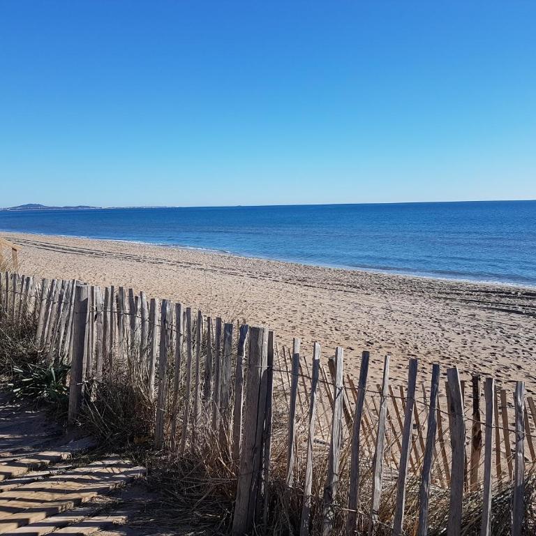 Maison de vacances climatisé que sejour, résidence securisee MAS DE LA PLAGE, terrasse Sud, 5 couchages -250M DE LA PLAGE -PORTIRAGNES PLAGE LRMP27 - Maison de Vacances - 16