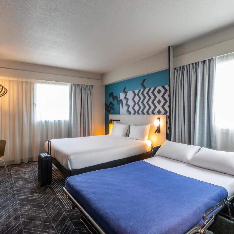 ibis Styles Bordeaux Centre Mériadeck - Chambre Familiale avec Lit Queen-Size et Canapé-Lit Double - 6