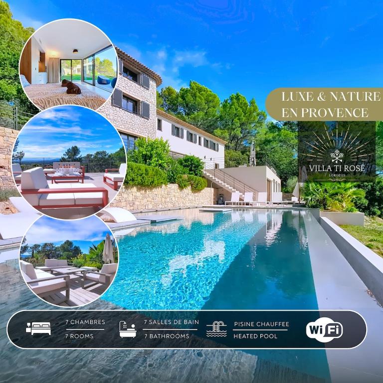 Villa de Prestige au Calme avec piscine chauffée et Vue exceptionnelle - Villa - 1