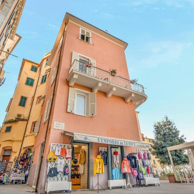 La Loggia del Delfino 5 Terre Sea View AC - Appartamento con 1 Camera da Letto e Vista Mare - 15