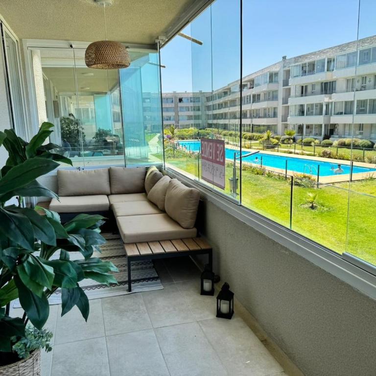 Apartamento primera linea El Tabo - Three-Bedroom Apartment - 3