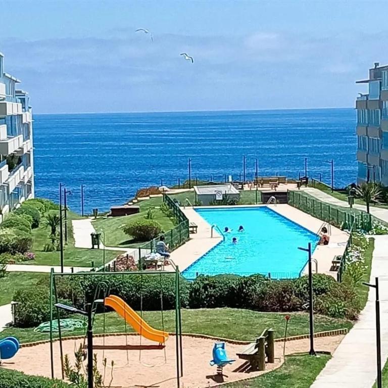 Apartamento primera linea El Tabo - Three-Bedroom Apartment - 15