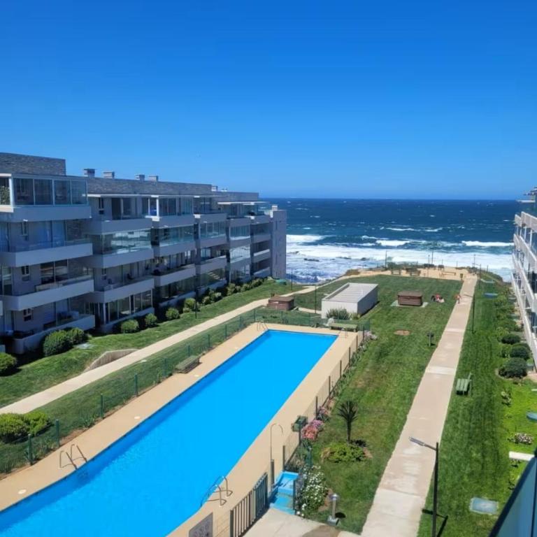 Apartamento primera linea El Tabo - Three-Bedroom Apartment - 2