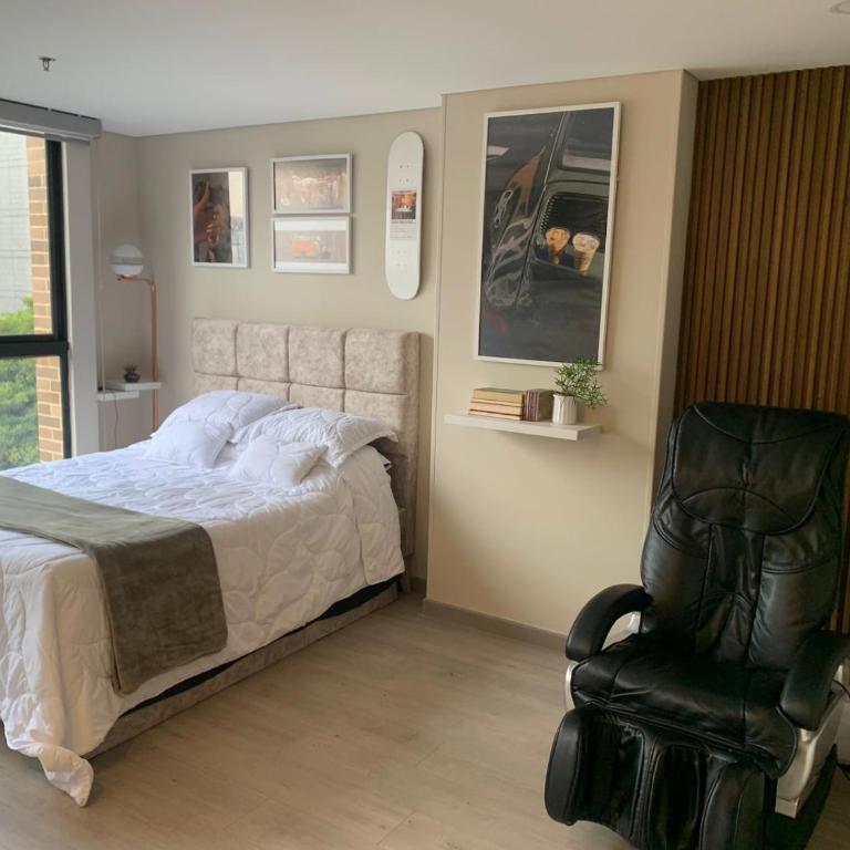 Suite privada en Usaquén con silla de masajes - Apartamento de 1 dormitorio - 3