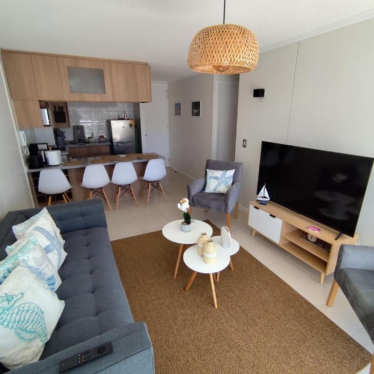 Relajo y tranquilidad en El Tabo - Two-Room Apartment - 5