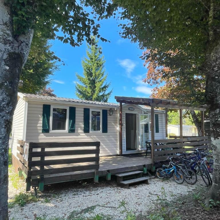 Le Refuge, Mobil-home 3 chambres avec Climatisation - Mobile Home - 23
