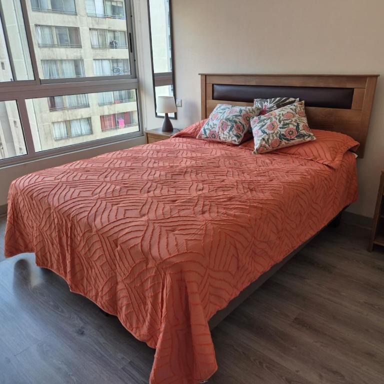 Apartment 6 guests 2Rooms 2Bath Parking Stgo Centro - Apartamento de 2 dormitorios con balcón - 1