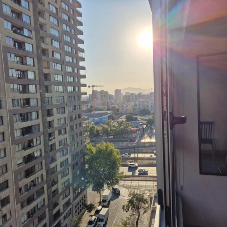 Apartment 6 guests 2Rooms 2Bath Parking Stgo Centro - Apartamento de 2 dormitorios con balcón - 12