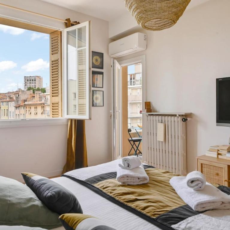 2 Balconies & 2 Bedrooms, Between Panier & Vieux-Port - Appartement 2 Chambres - 7