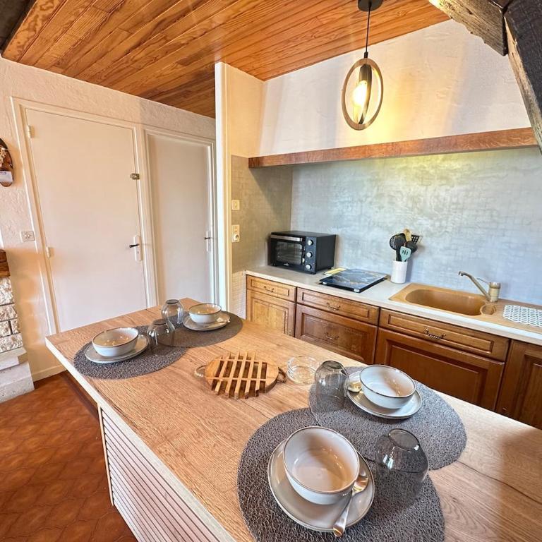 Chalet 4 6 Pers Climatisation Proche St Francois - Chalet mit 1 Schlafzimmer - 19