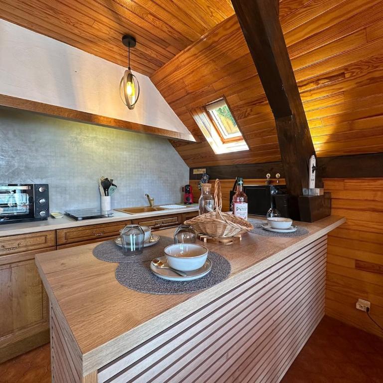 Chalet 4 6 Pers Climatisation Proche St Francois - Chalet mit 1 Schlafzimmer - 16