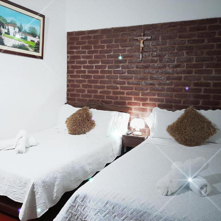 Balcones de San Sebastián Villa de Leyva - Classic Quadruple Room - 1
