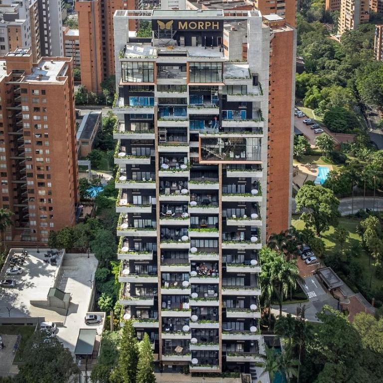 Morph 1501 - Apto en El Poblado/AC/Jacuzzi/BBQ - Apartment - 61