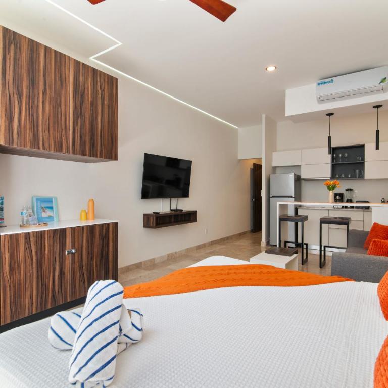 Estudio totalmente equipado Aldea Zama Tulum - Apartamento de 1 dormitorio - 4
