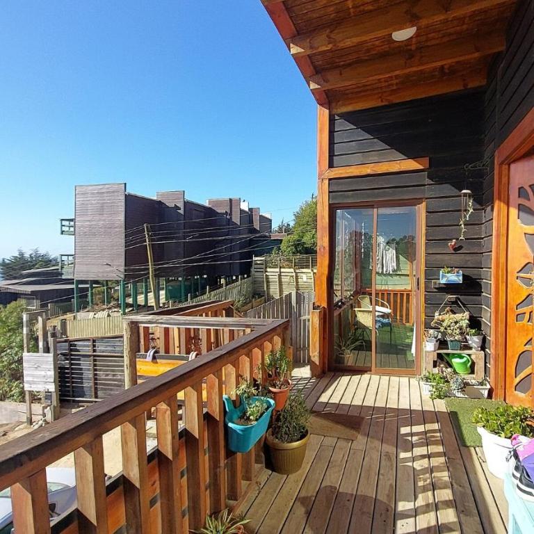 Casa Pichilemu para 4 a 5 con vista de lujo - Two-Bedroom House - 4