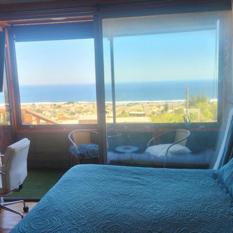Casa Pichilemu para 4 a 5 con vista de lujo - Two-Bedroom House - 9
