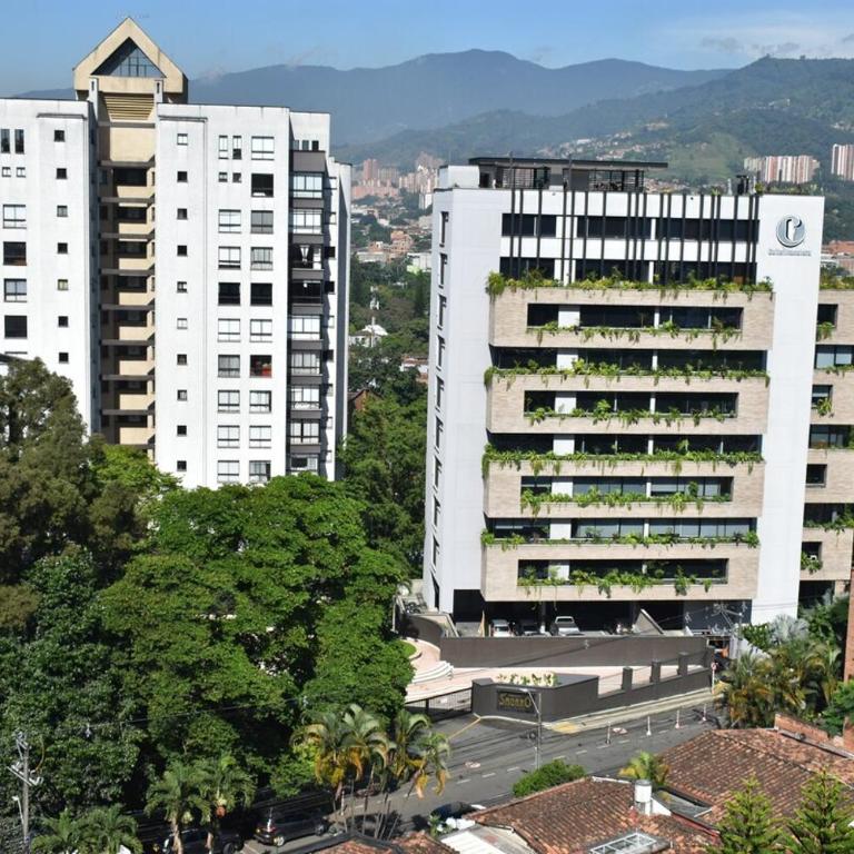 Loft comodo y central con AC y Terraza propia en Astorga Poblado - One-Bedroom Apartment - 13