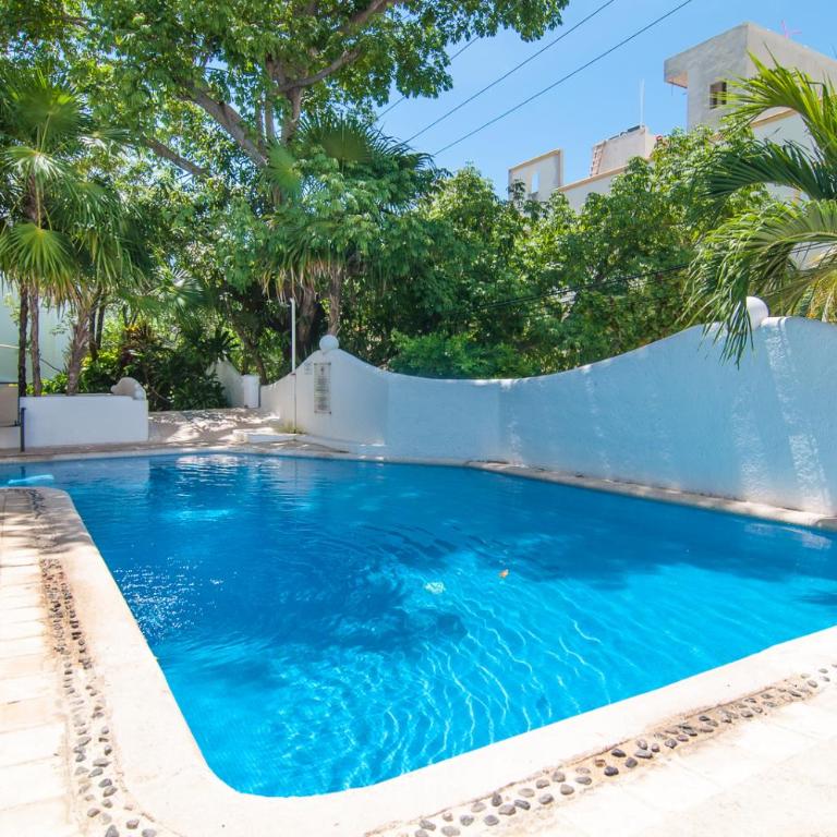 Private Terrace 3 blocks to Mamitas & 5th Ave, Gated with Pool - Apartment mit 1 Schlafzimmer - 7