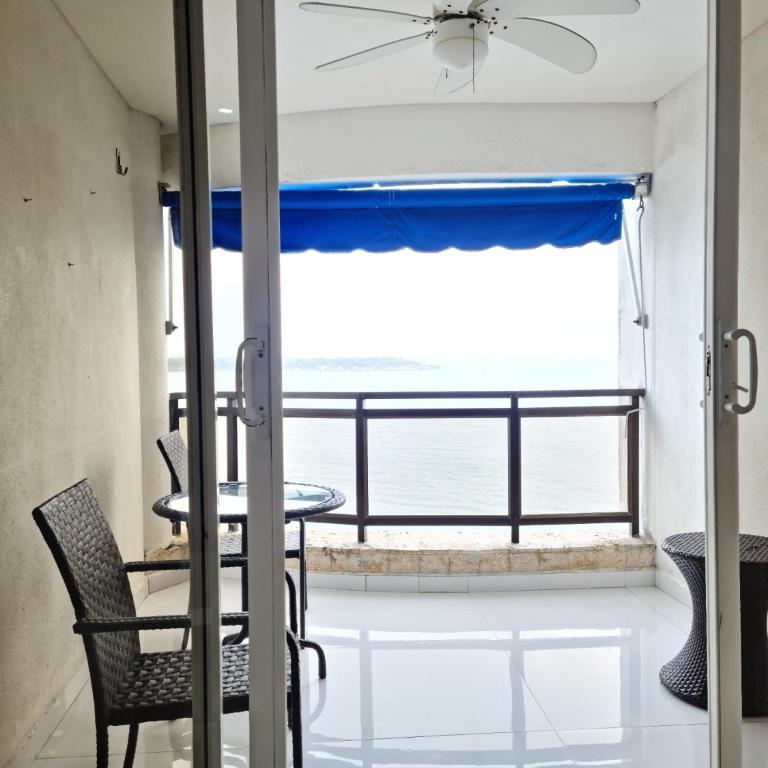 Apartamento con vista al mar Cartagena Deluxe - Apartamento de 2 dormitorios con balcón y vistas al mar - 27