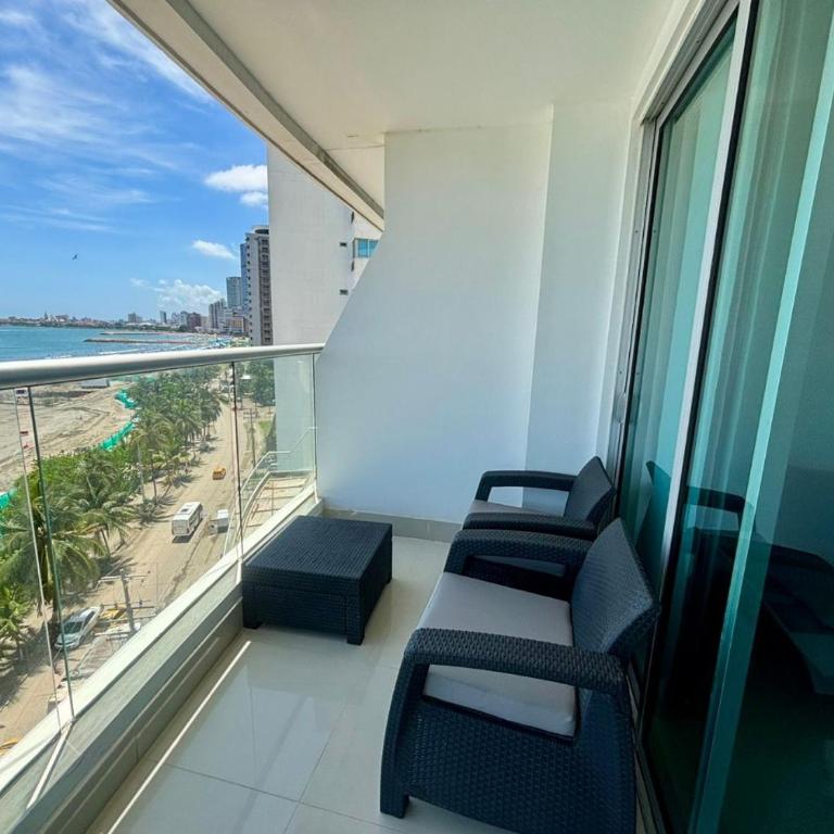 Playa Cartagena Apartments - Suite Junior con vistas al océano - 7