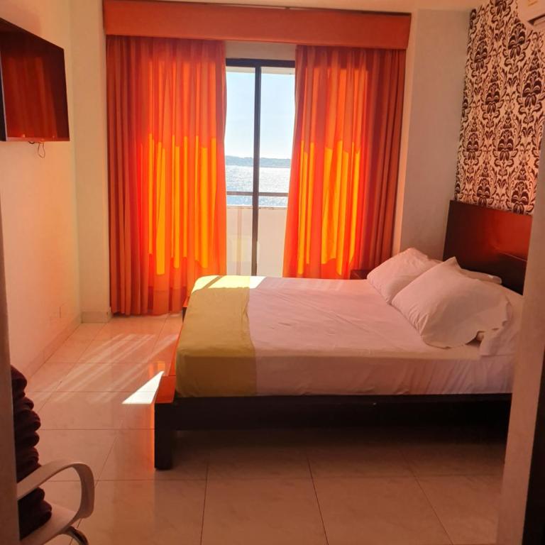 Apartamento con vista al mar Cartagena Deluxe - Apartamento de 2 dormitorios con balcón y vistas al mar - 9