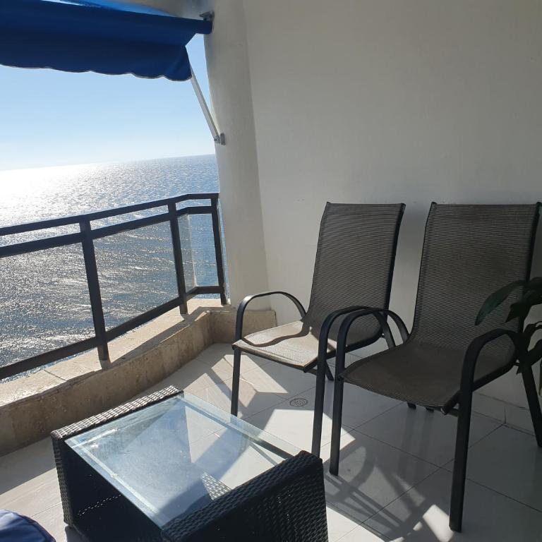 Apartamento con vista al mar Cartagena Deluxe - Apartamento de 2 dormitorios con balcón y vistas al mar - 12