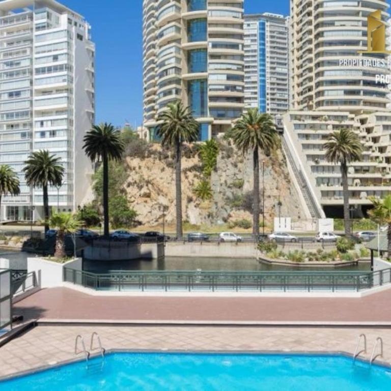 Muy amplio depto para 7 personas con vista al mar y a pasos de la playa 22 - Apartment - 1