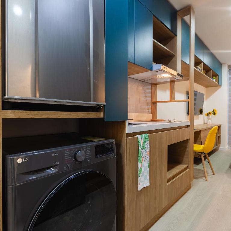 Pixel Living, Apartaestudios Modernos en La Castellana, Calle 100 - Apartamento de 1 dormitorio - 5